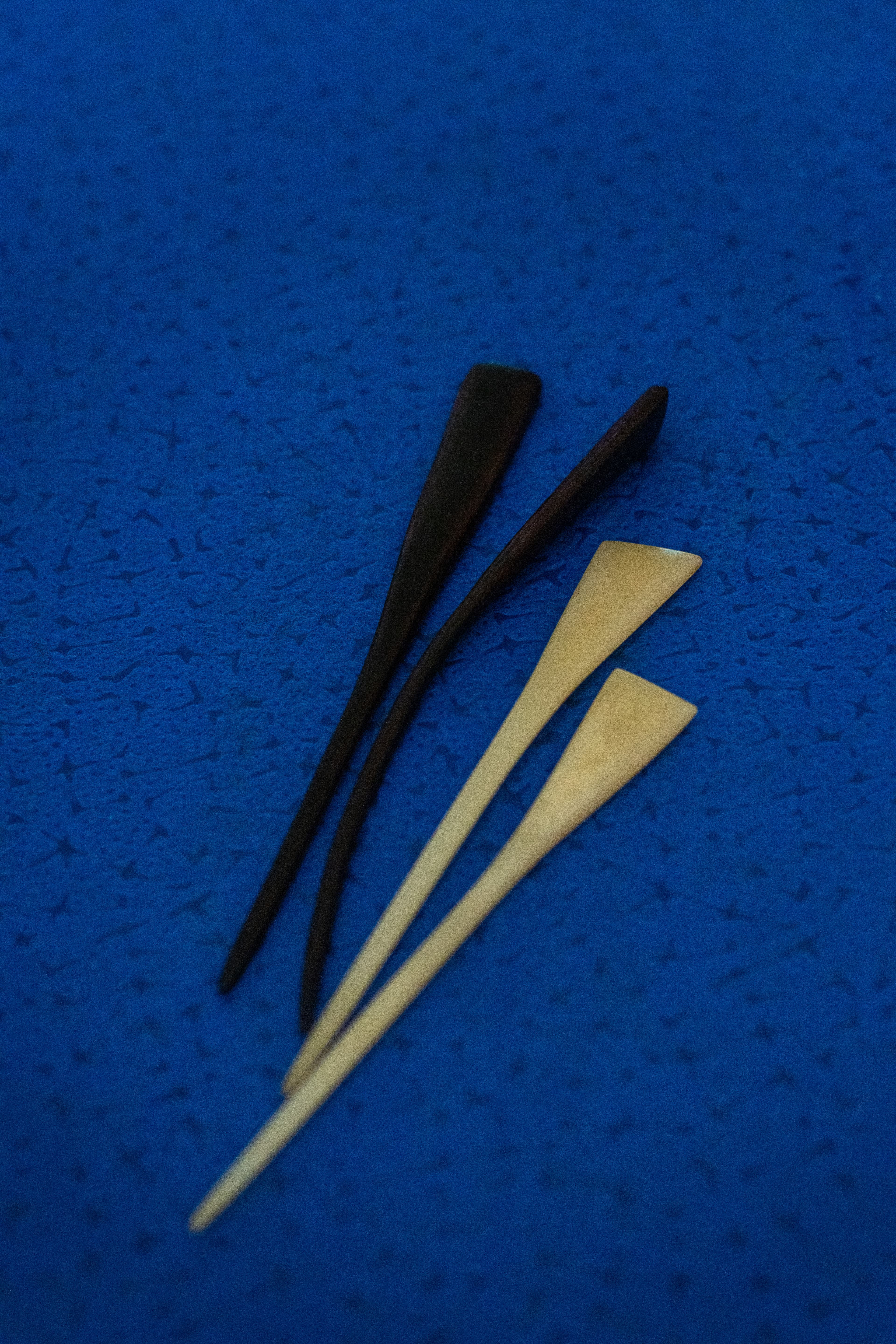 Agujas de madera utilizadas en la terapia